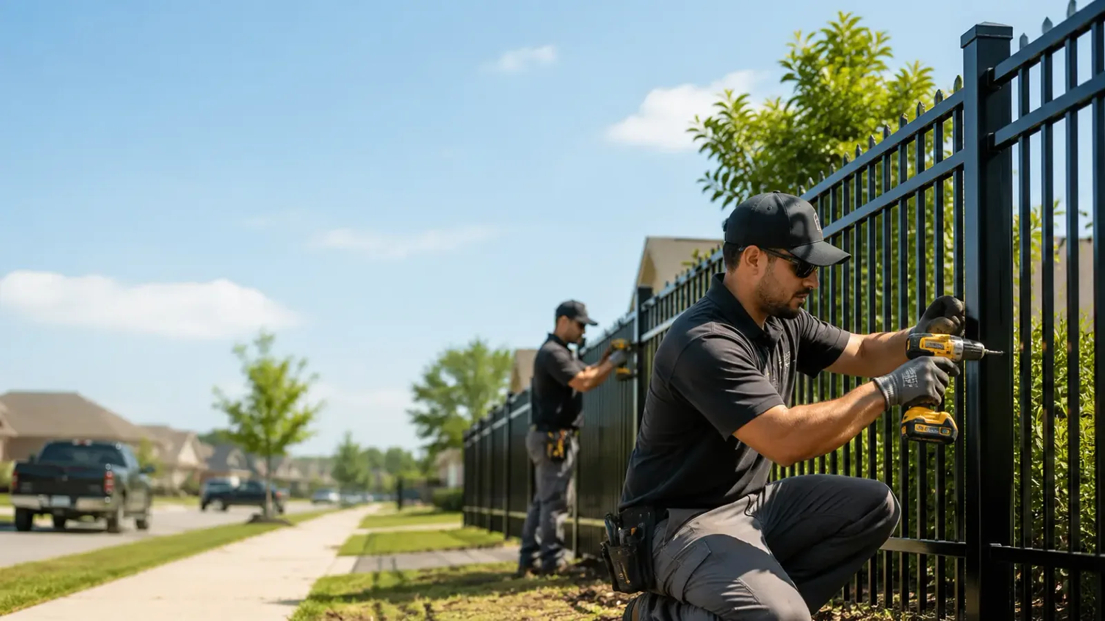 Metal Fence Installation in Urbana, OH